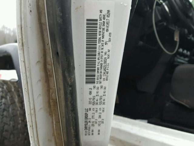 1C4AJWAG2DL596524 - 2013 JEEP WRANGLER S WHITE photo 10