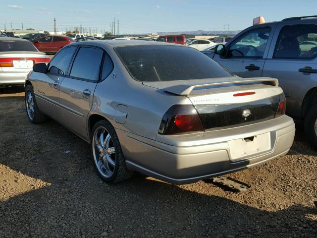 2G1WH55K129214684 - 2002 CHEVROLET IMPALA LS GOLD photo 3