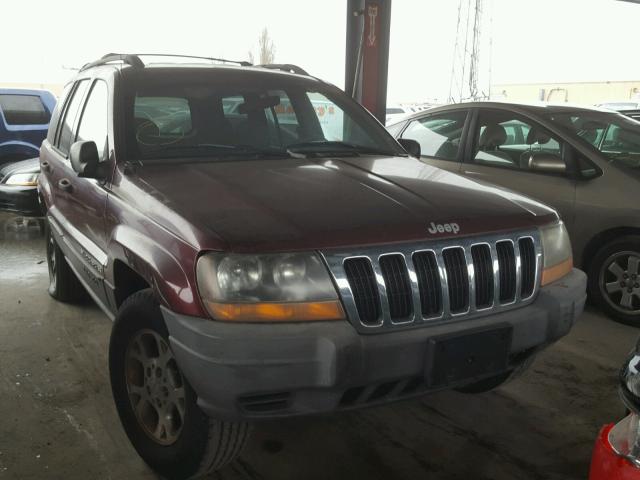 1J4G258S3XC584280 - 1999 JEEP GRAND CHER MAROON photo 1