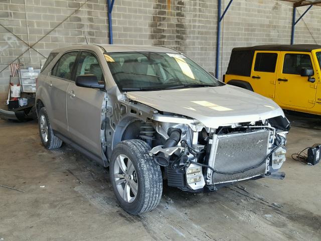 2GNALBEK5D1150463 - 2013 CHEVROLET EQUINOX LS SILVER photo 1