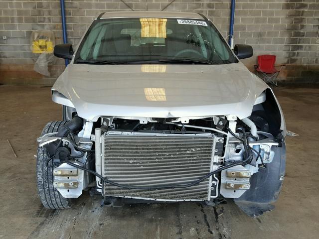 2GNALBEK5D1150463 - 2013 CHEVROLET EQUINOX LS SILVER photo 9