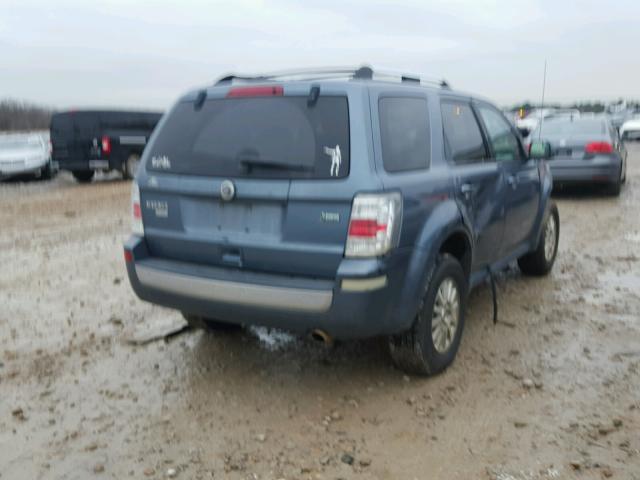 4M2CN8HG7BKJ07109 - 2011 MERCURY MARINER PR BLUE photo 4