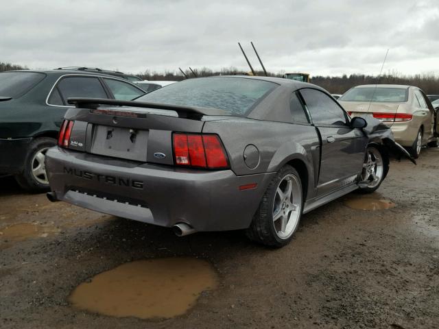 1FAFP40493F341937 - 2003 FORD MUSTANG GRAY photo 4