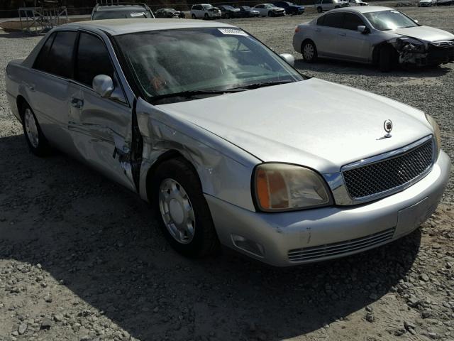 1G6KD54Y9YU314375 - 2000 CADILLAC DEVILLE SILVER photo 1