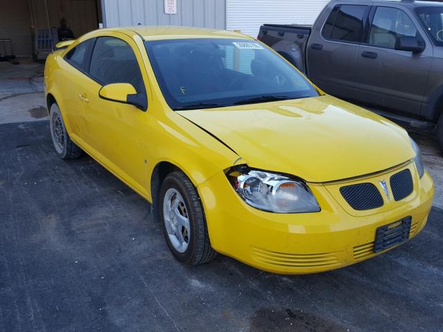 1G2AL18F087207523 - 2008 PONTIAC G5 YELLOW photo 1