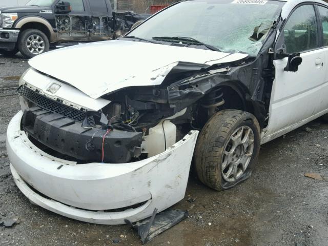 1G8AZ52F43Z112903 - 2003 SATURN ION LEVEL WHITE photo 9