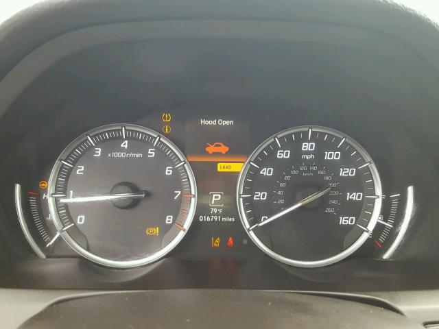 19UUB1F54FA002844 - 2015 ACURA TLX TECH WHITE photo 8