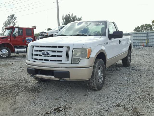 1FTPF14889KA68888 - 2009 FORD F150 WHITE photo 2