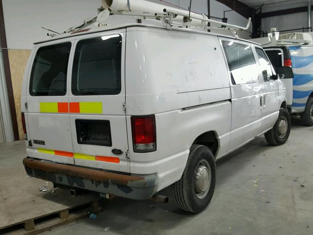 1FTNE2429YHB50040 - 2000 FORD ECONOLINE WHITE photo 4