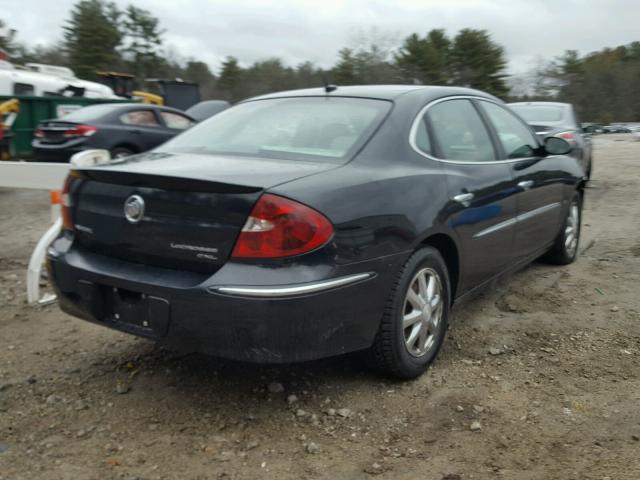 2G4WD582061270422 - 2006 BUICK LACROSSE C BLACK photo 4