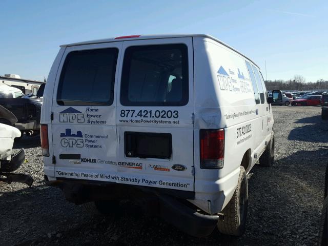 1FTNE2EW0DDA36219 - 2013 FORD ECONOLINE WHITE photo 4