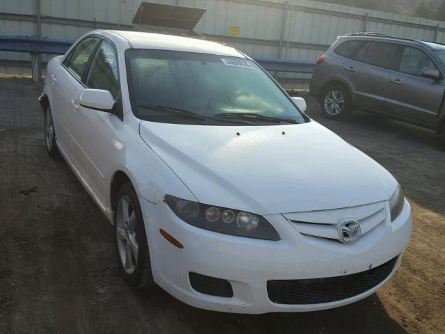 1YVHP80C485M26080 - 2008 MAZDA 6 I WHITE photo 1