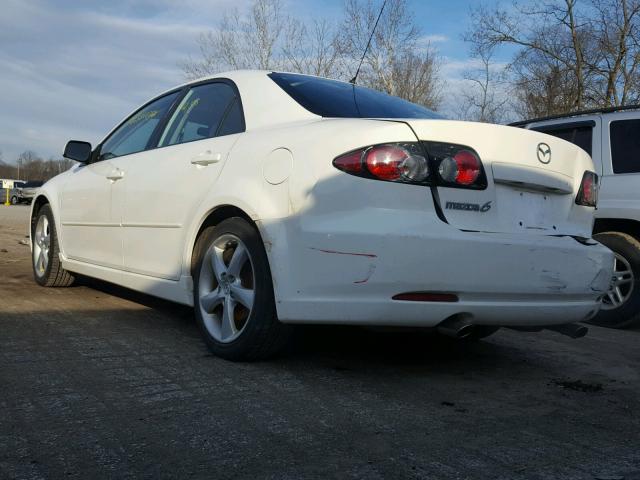 1YVHP80C485M26080 - 2008 MAZDA 6 I WHITE photo 3