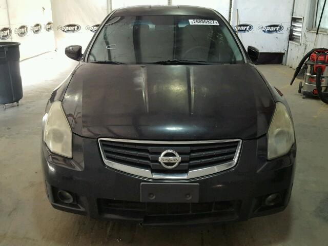 1N4BA41E78C823659 - 2008 NISSAN MAXIMA SE BLACK photo 9