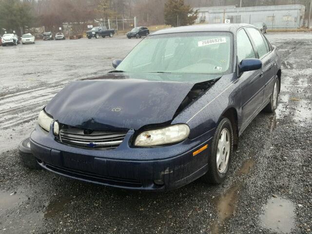 1G1NE52J516107014 - 2001 CHEVROLET MALIBU LS BLUE photo 2