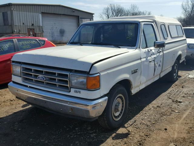 2FTDF15YXJCB52429 - 1988 FORD F150 WHITE photo 2