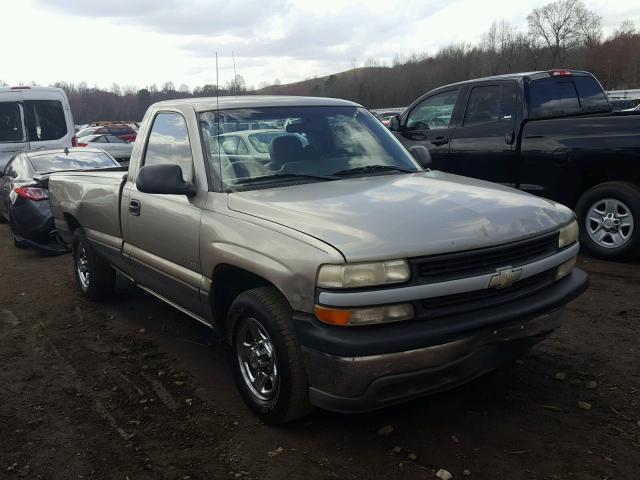 1GCEC14W0YE316613 - 2000 CHEVROLET SILVERADO GRAY photo 1