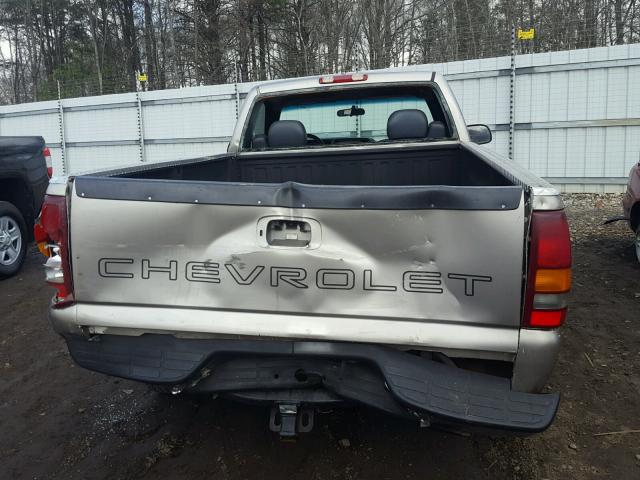 1GCEC14W0YE316613 - 2000 CHEVROLET SILVERADO GRAY photo 6