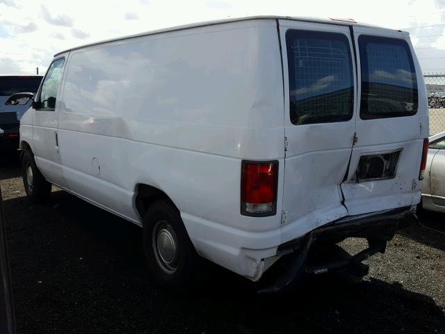 1FTRE1427XHA92813 - 1999 FORD ECONOLINE WHITE photo 3