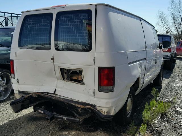 1FTRE1427XHA92813 - 1999 FORD ECONOLINE WHITE photo 4