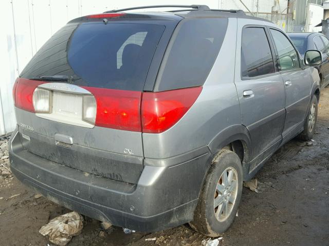 3G5DB03744S581447 - 2004 BUICK RENDEZVOUS GRAY photo 4