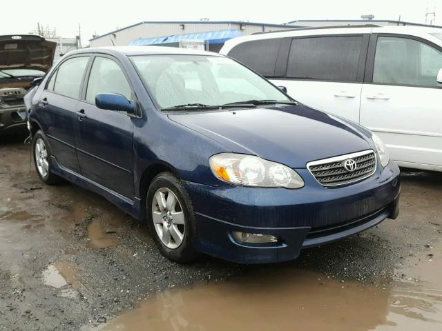 2T1BR32E46C671274 - 2006 TOYOTA COROLLA CE BLUE photo 1