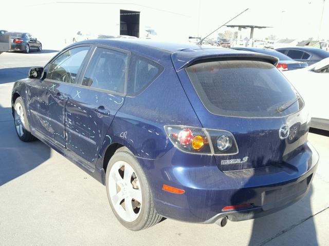 JM1BK343941132103 - 2004 MAZDA 3 HATCHBAC BLUE photo 3