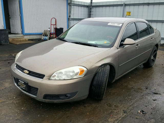 2G1WC581469241708 - 2006 CHEVROLET IMPALA LT GOLD photo 2