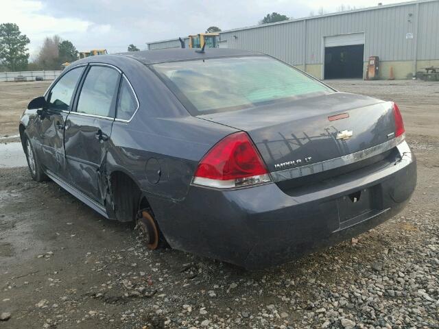 2G1WB5EK8A1200859 - 2010 CHEVROLET IMPALA LT GRAY photo 3