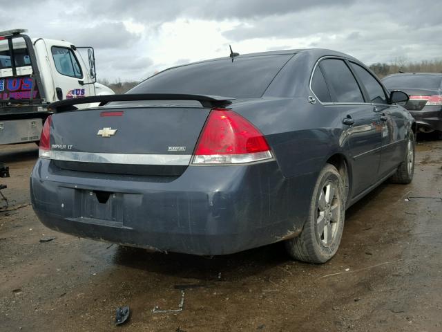 2G1WT58K781374697 - 2008 CHEVROLET IMPALA LT BLUE photo 4