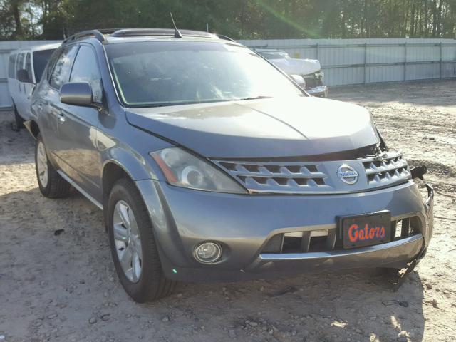 JN8AZ08T86W430460 - 2006 NISSAN MURANO SL GRAY photo 1