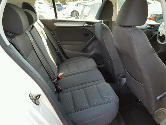 WVWDB7AJ7CW310451 - 2012 VOLKSWAGEN GOLF 白色 照片 6
