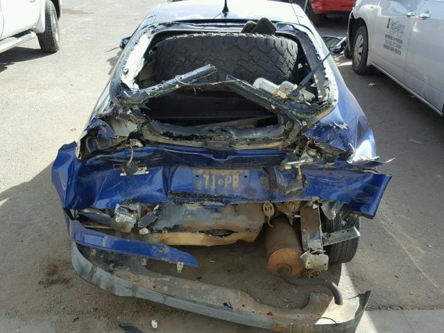 JHMZE13782T000772 - 2002 HONDA INSIGHT BLUE photo 6