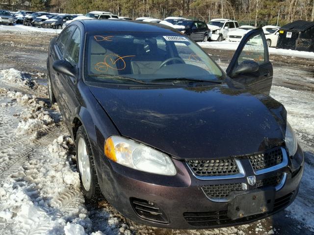 1B3EL46X64N216910 - 2004 DODGE STRATUS SX PURPLE photo 1