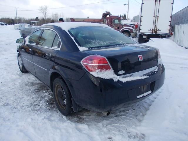 1G8ZS57N77F174052 - 2007 SATURN AURA XE BLACK photo 3