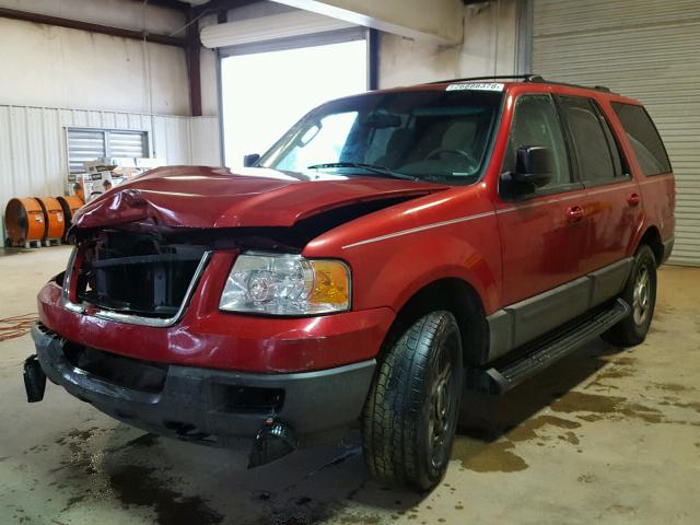 1FMPU16L73LA84326 - 2003 FORD EXPEDITION RED photo 2