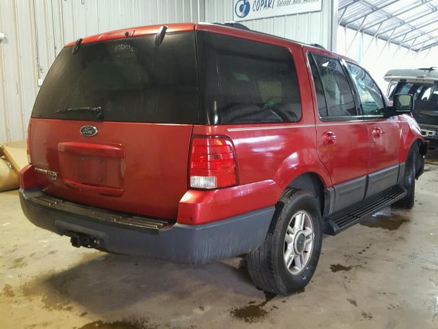 1FMPU16L73LA84326 - 2003 FORD EXPEDITION RED photo 4