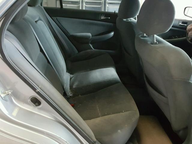 1HGCM56356A137634 - 2006 HONDA ACCORD SE GRAY photo 6