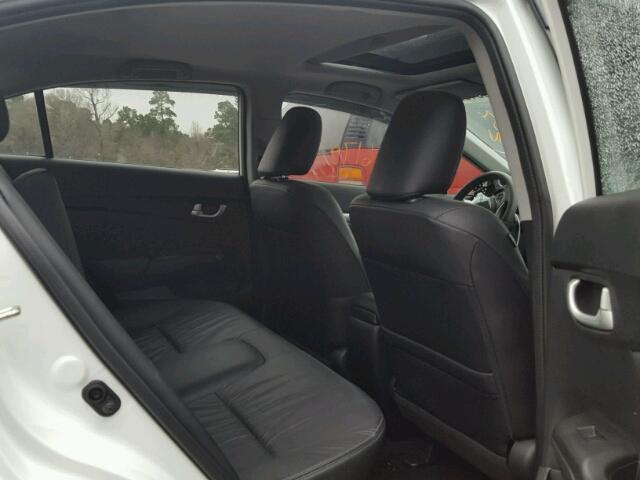 19XFB2F98FE015030 - 2015 HONDA CIVIC EXL WHITE photo 6