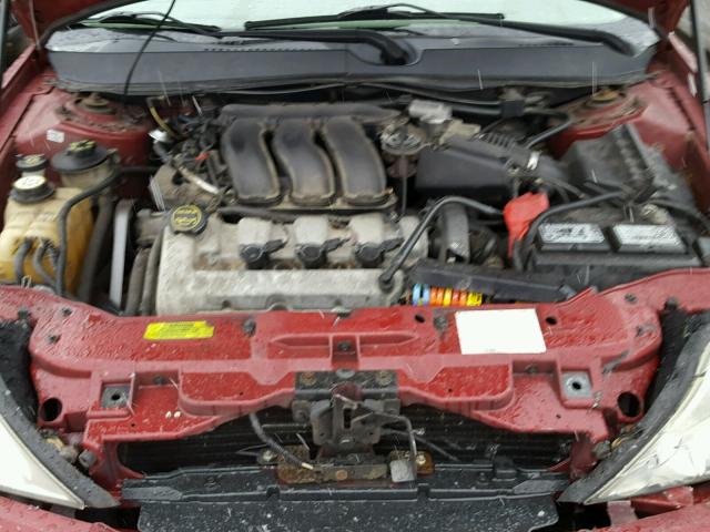 1MEHM55S84A617532 - 2004 MERCURY SABLE LS P MAROON photo 7