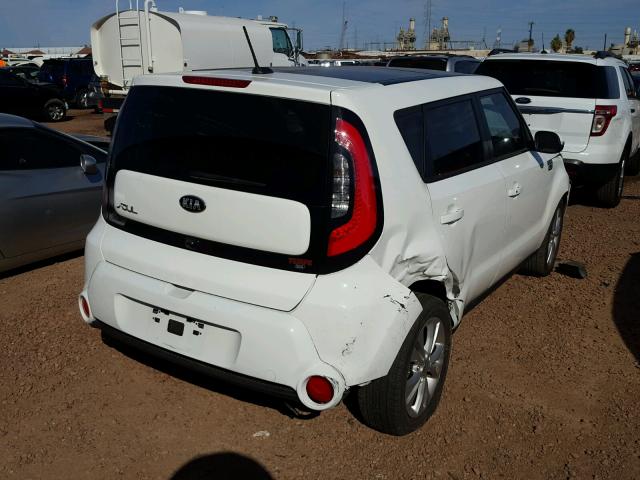 KNDJX3A5XG7272178 - 2016 KIA SOUL ! WHITE photo 4