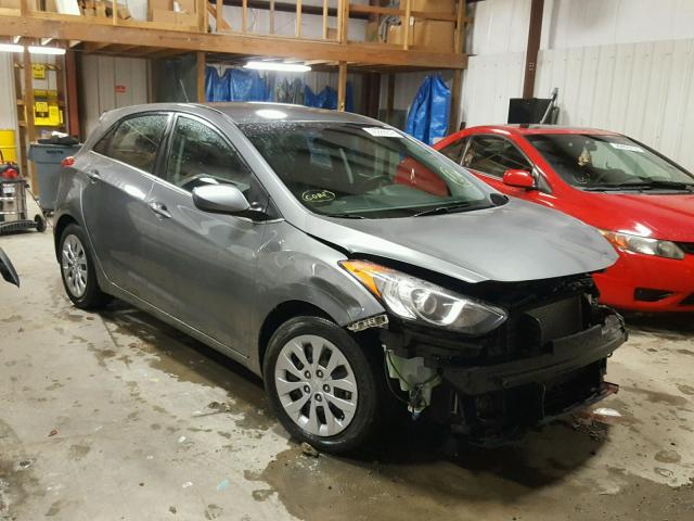 KMHD35LH5HU350344 - 2017 HYUNDAI ELANTRA GT GRAY photo 1