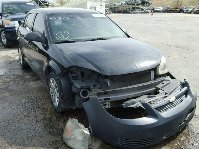 1G1AB5F55A7243156 - 2010 CHEVROLET COBALT LS BLACK photo 1