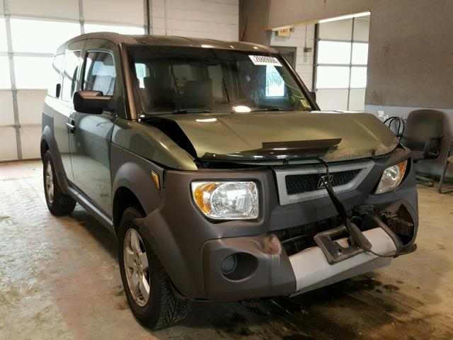 5J6YH18523L004307 - 2003 HONDA ELEMENT EX GREEN photo 1