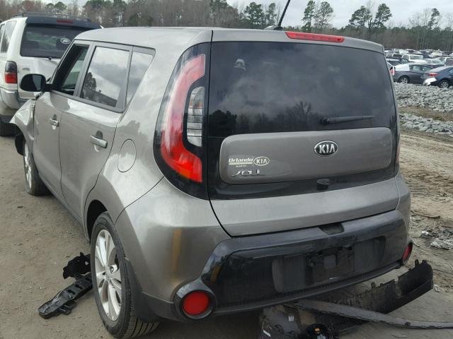 KNDJP3A56G7378269 - 2016 KIA SOUL + BEIGE photo 3