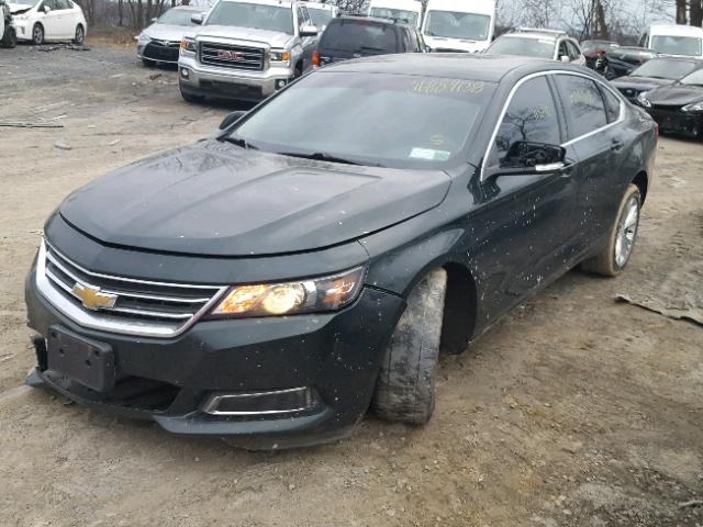 2G1125S30F9105261 - 2015 CHEVROLET IMPALA LT GREEN photo 2