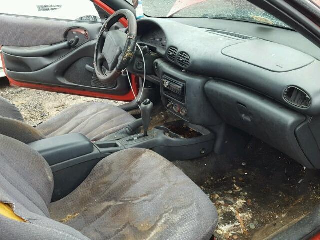 1G2JB124827115903 - 2002 PONTIAC SUNFIRE SE RED photo 5