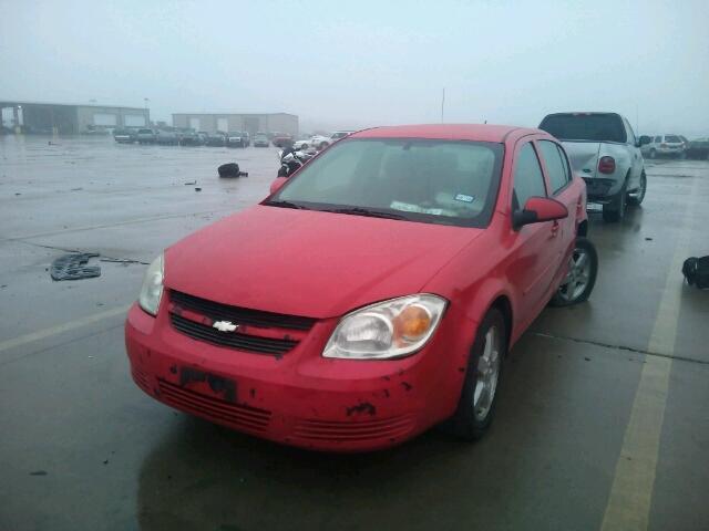 1G1AL58F487242416 - 2008 CHEVROLET COBALT LT RED photo 2