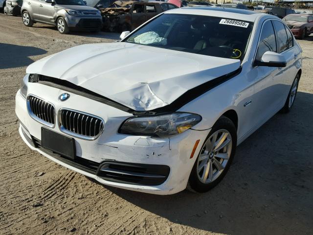WBA5A5C55ED503771 - 2014 BMW 528 I WHITE photo 2