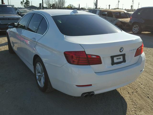 WBA5A5C55ED503771 - 2014 BMW 528 I WHITE photo 3